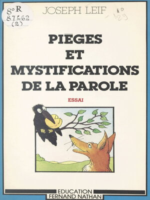 cover image of Pièges et mystifications de la parole